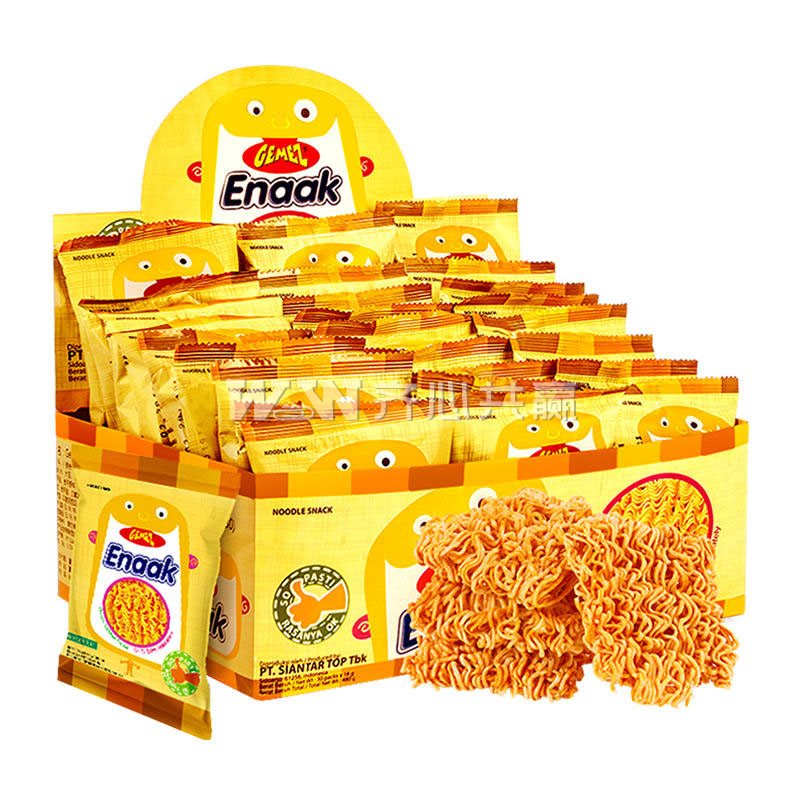 GEMEZ Enaak 16g*30包/盒 烧烤鸡肉味 小鸡干脆面