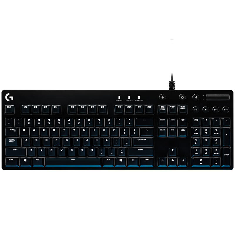罗技Logitech G610 黑色 红轴 机械键盘