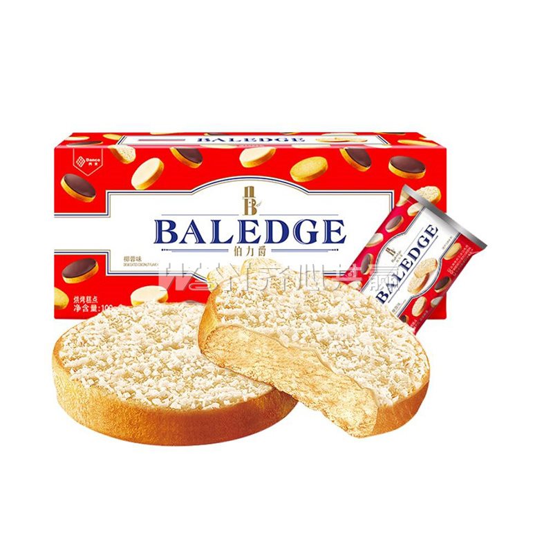 伯力爵baledge 100g/盒 椰蓉味 脆吐司面包干
