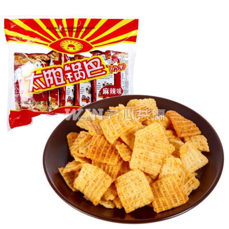 太阳 50g*5包/袋 麻辣味 小米锅巴