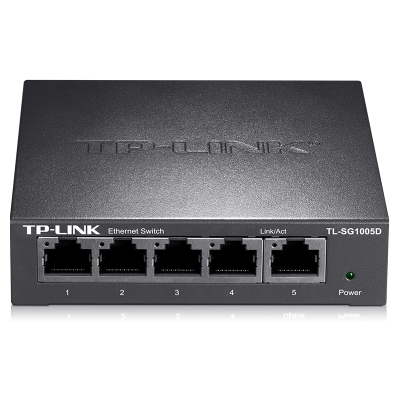 普联TP-Link TL-SG1005D 5口千兆基本款交换机
