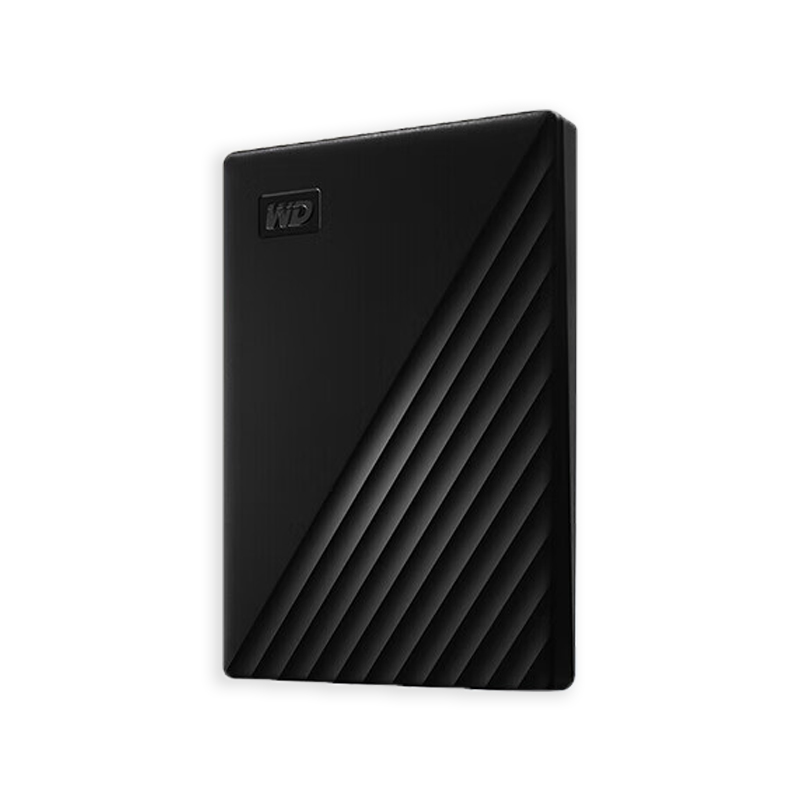 西部数据WD MyPassport WDBPKJ0050BBK 5TB 2.5英寸 USB3.0 魅力黑 移动硬盘
