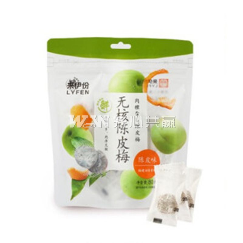 来伊份 80g/袋 无核陈皮梅