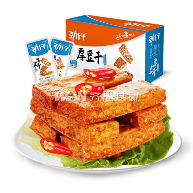 劲仔 20g*20包/盒 酱香味 厚豆干