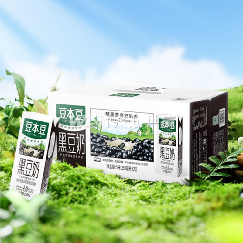 豆本豆 250ml*20盒/箱 黑豆奶（整箱）