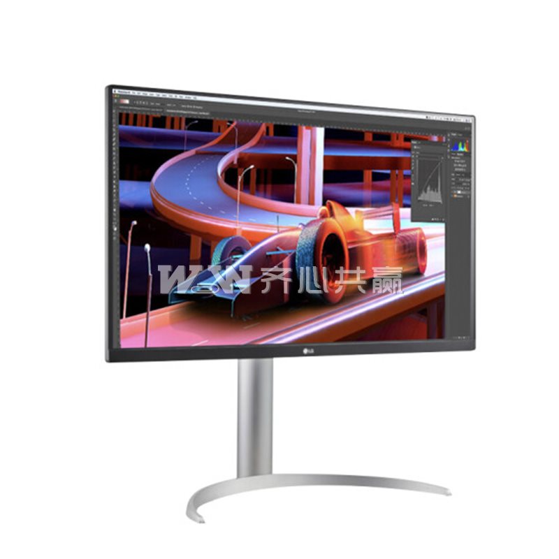 LG 27UP850N-W 27寸 4K 白色 电脑显示器