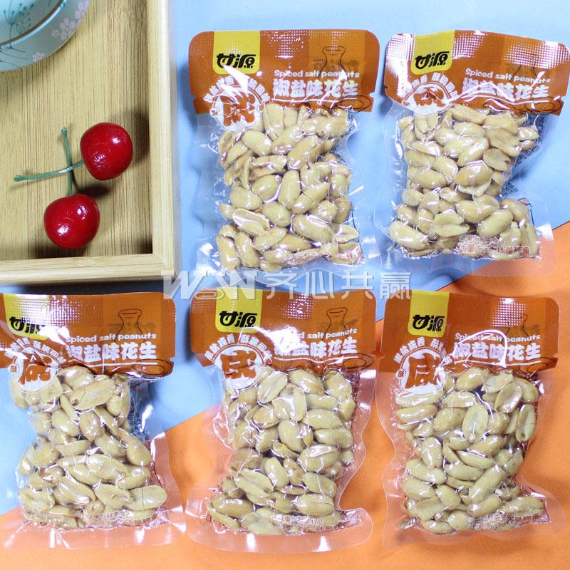 甘源 1000g/组 独立包装 椒盐味花生
