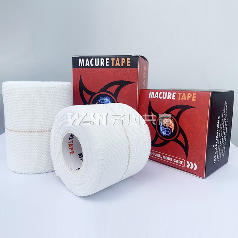 Macure Tape 5cm*4.6m 1卷/盒 白色 重型弹力自粘绷带