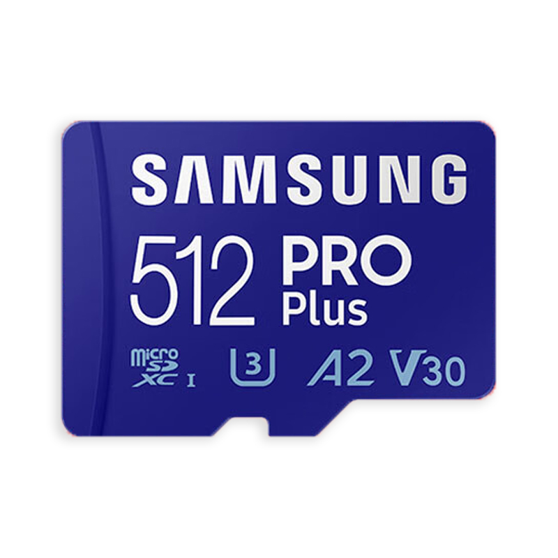三星Samsung MB-MD512KA/CN 512GB U3 V30 超级速版 TF存储卡