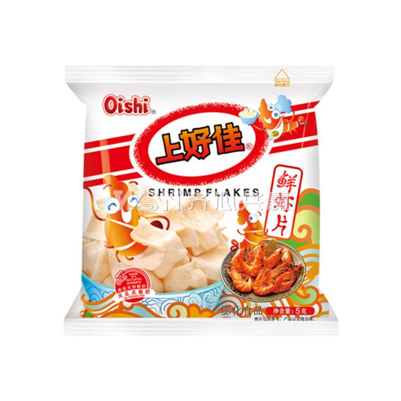 上好佳Oishi 5g*40包/组 鲜虾片