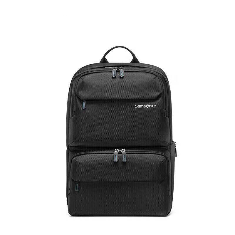 新秀丽Samsonite 36B*09012 15.6英寸 黑色 WHARTON 商务系列 电脑双肩背包
