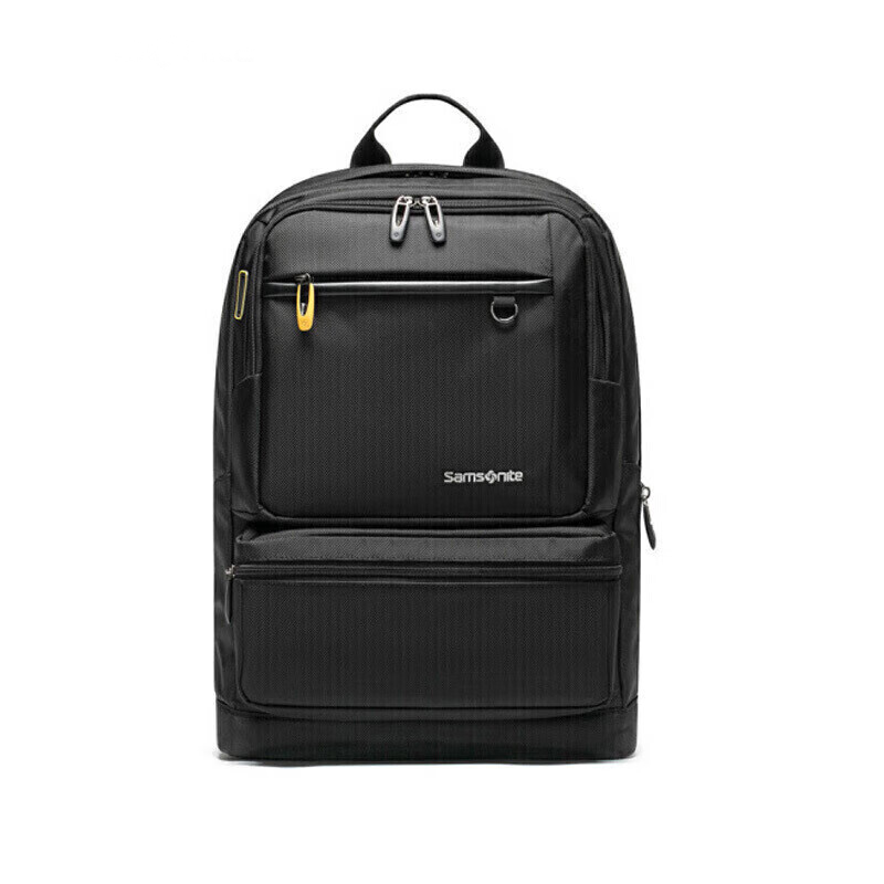 新秀丽Samsonite 36B*09003 14英寸 黑色 WHARTON 商务系列 电脑双肩背包
