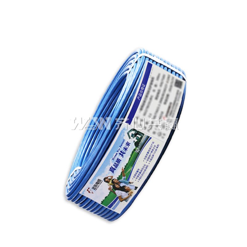 远东电缆 GB-BVR-450/750V-1*1 1mm 100米/卷 蓝色 单芯多股铜线
