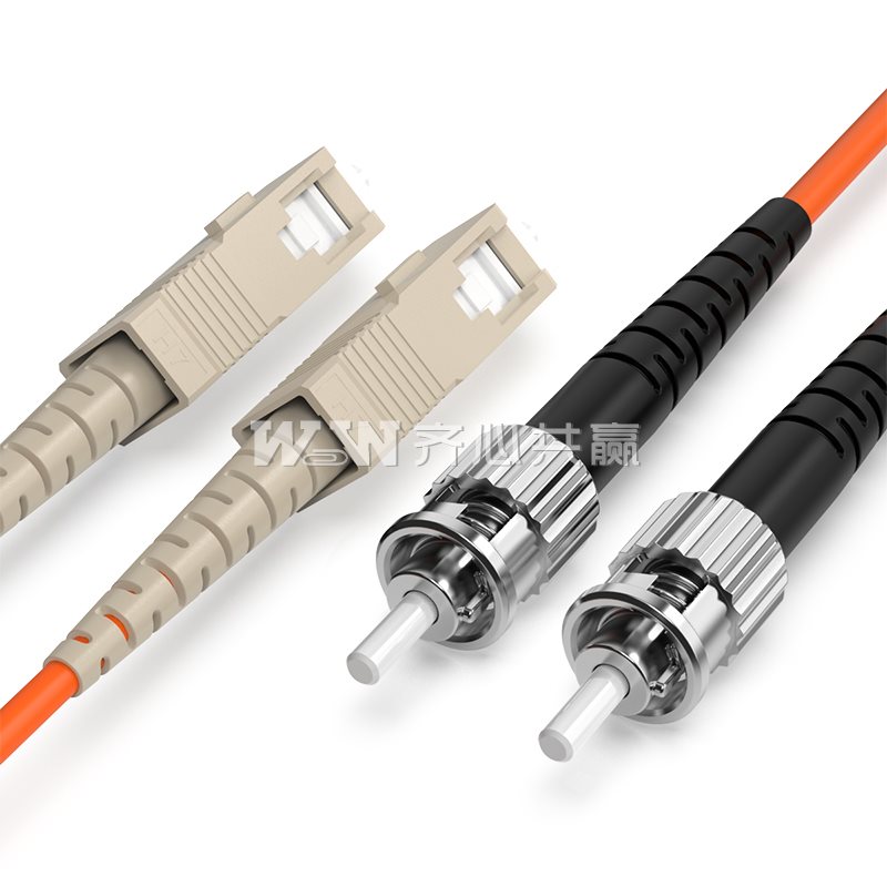 netLINK HTF-SC-ST/MM-5 SC-ST 5米 多模双芯 电信级光纤跳线