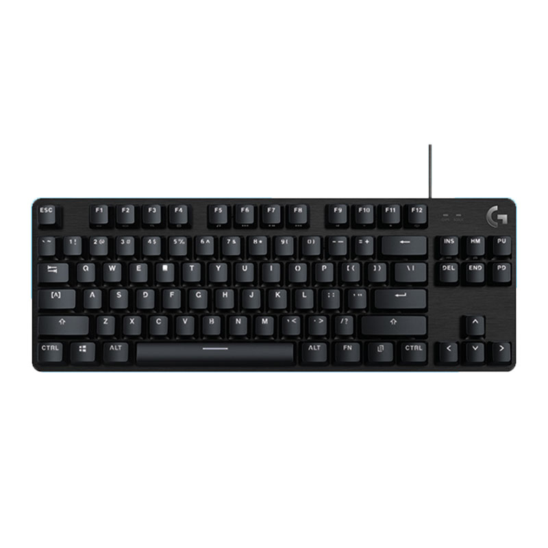 罗技Logitech G412 TKL SE T轴 87键 黑色 有线机械键盘