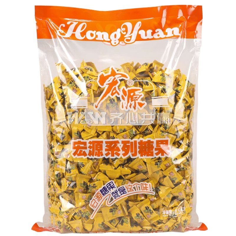宏源 2.5kg/袋 约888颗 独立包装 陈皮糖