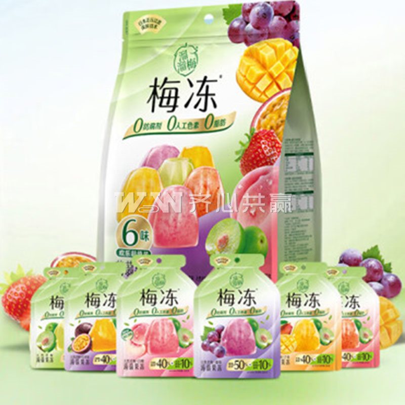 溜溜梅 400g/袋 6口味 梅冻分享装