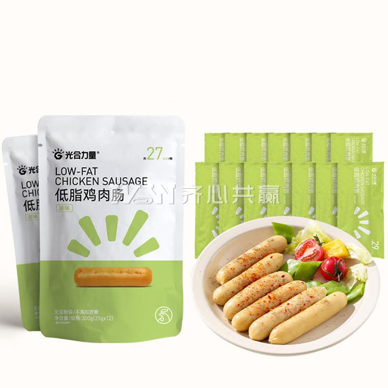 光合力量 25g*30根/组 独立包装 原味 低脂鸡肉肠