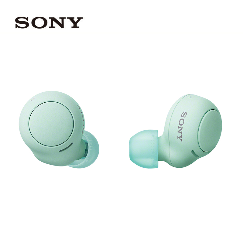 索尼SONY WF-C500 冰绿色 真无线蓝牙耳机