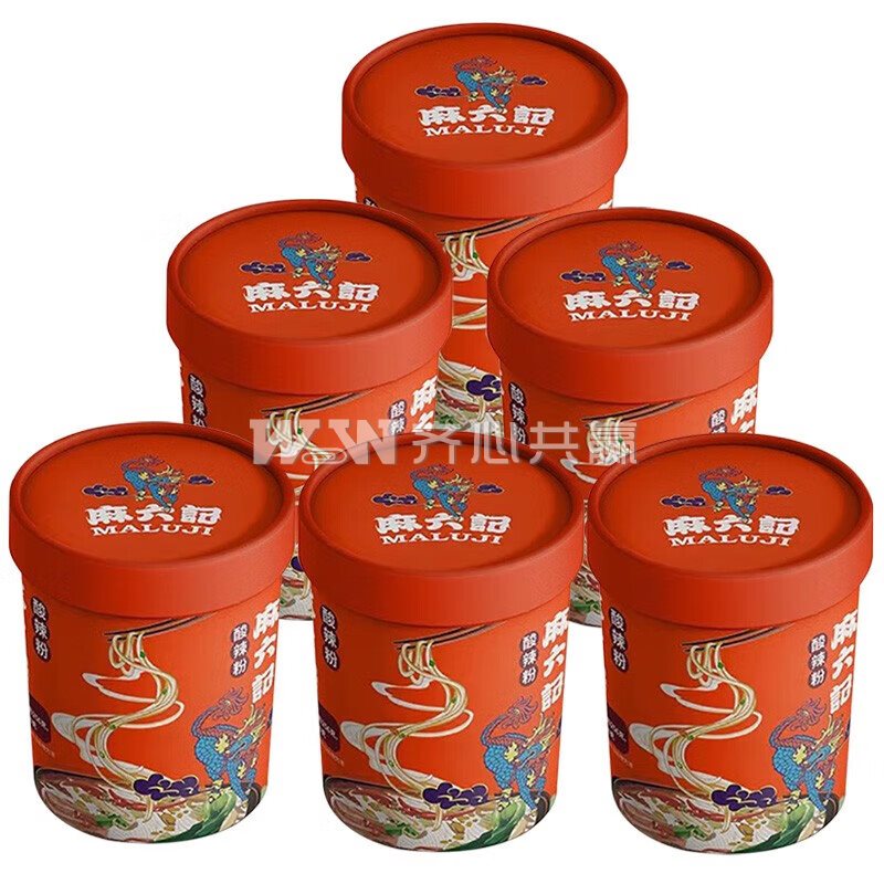 麻六记 256g/桶 6桶/组 酸辣粉
