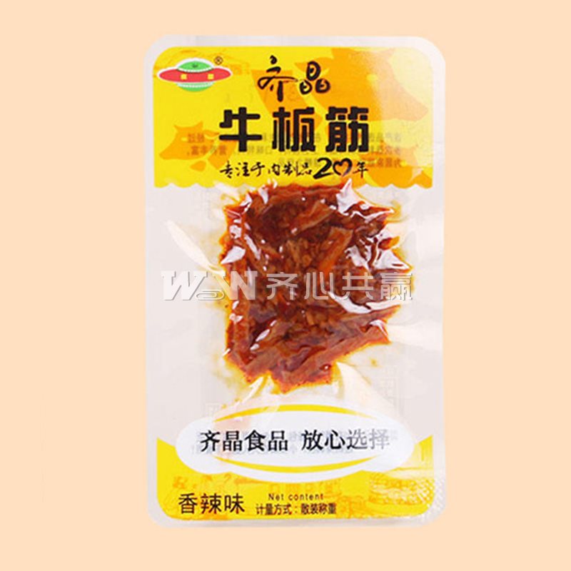 齐晶 40小包/组 独立包装 香辣味 散装 牛板筋