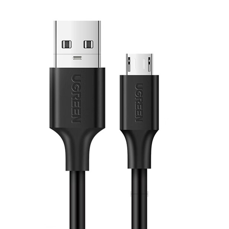 绿联Ugreen 60135 0.5米 黑色 USB转Micro USB 数据线