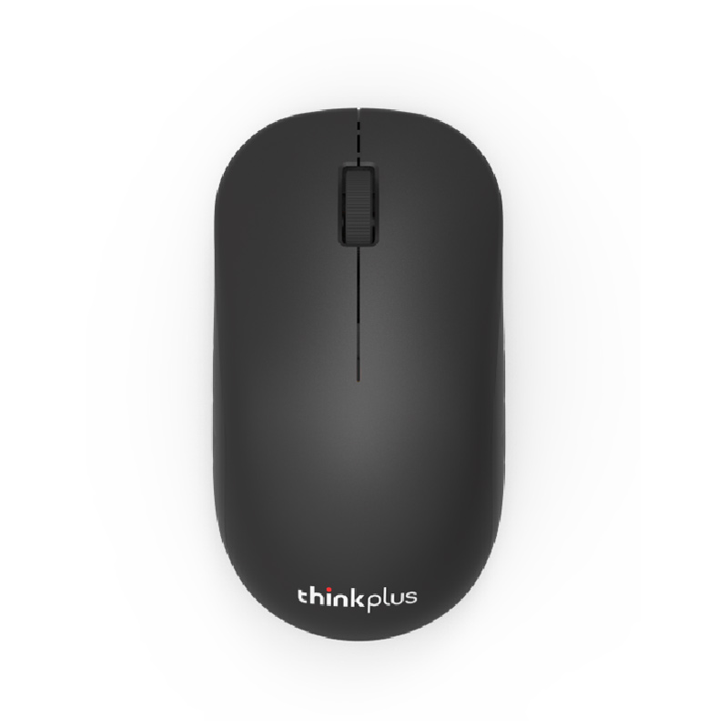 联想Thinkplus WL80 黑色 无线鼠标