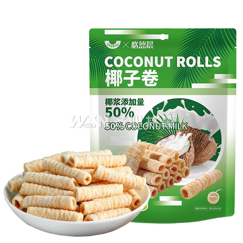 peppito 150g/袋 椰子味 椰子卷/蛋卷