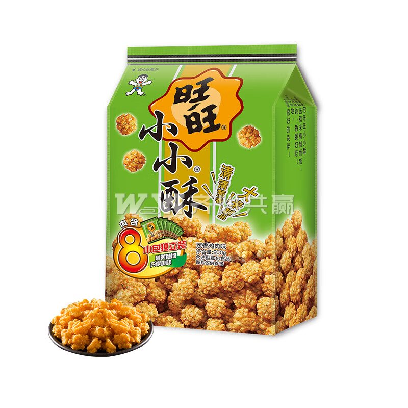 旺旺 200g/包 葱香鸡肉味 小小酥