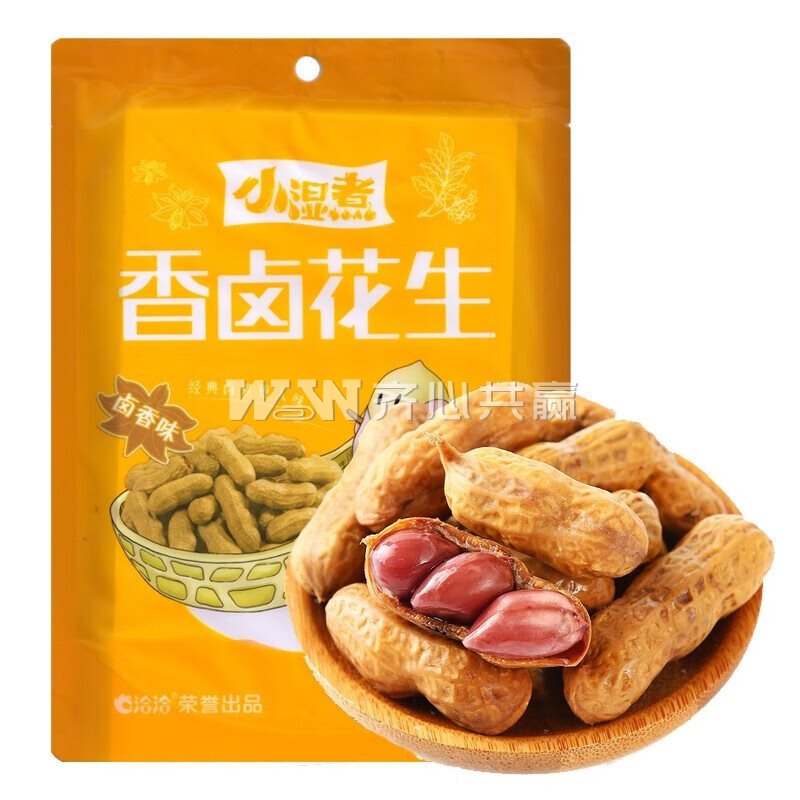 洽洽 258g/袋 小湿煮系列 卤香味 香卤花生