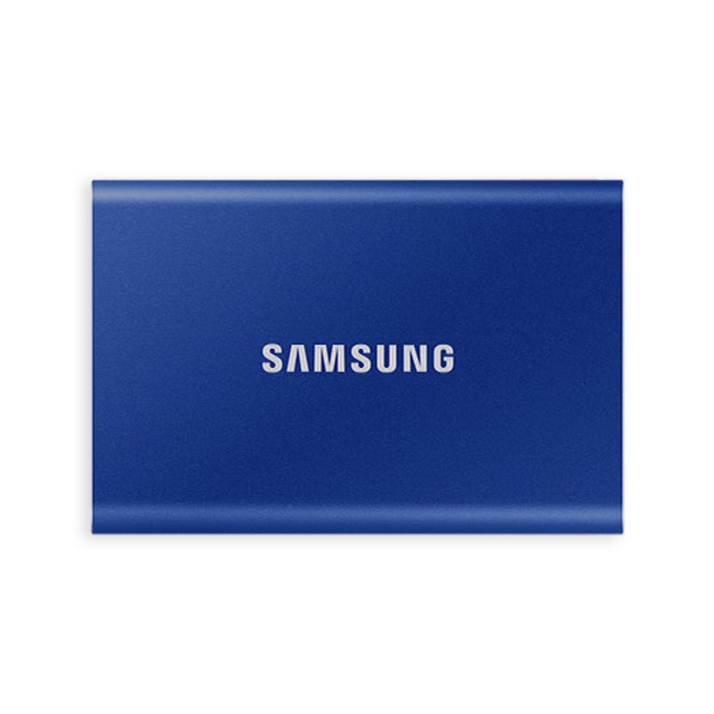 三星SAMSUNG T7 MU-PC2T0H 2TB 极光蓝 USB3.2/Type-c 移动固态硬盘