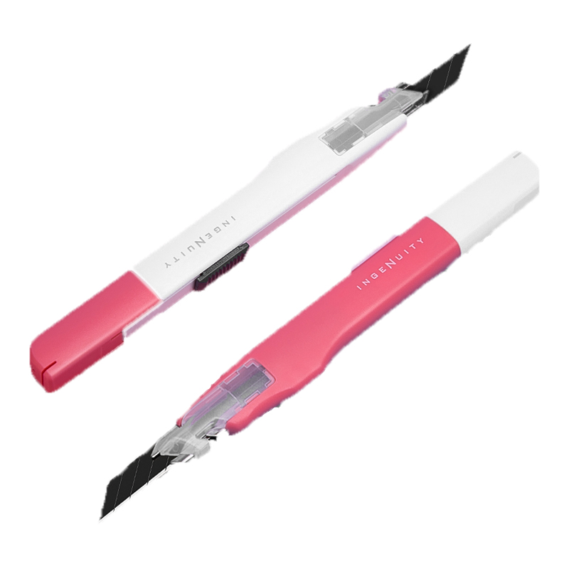 手牌SDI 0443C 2把/组 30°刀头 刀片宽9mm 小号 美工刀（含黑刃刀片*10