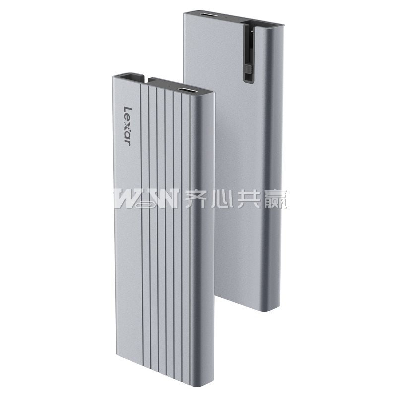 雷克沙Lexar E10 M.2 Type-C+USB3.2 银色 硬盘盒