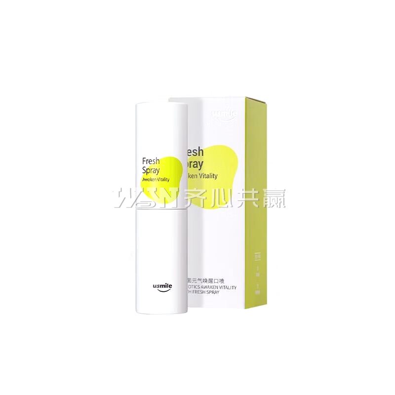 Usmile 8ml 沁爽青提味 益生菌元气唤醒口气清新喷雾