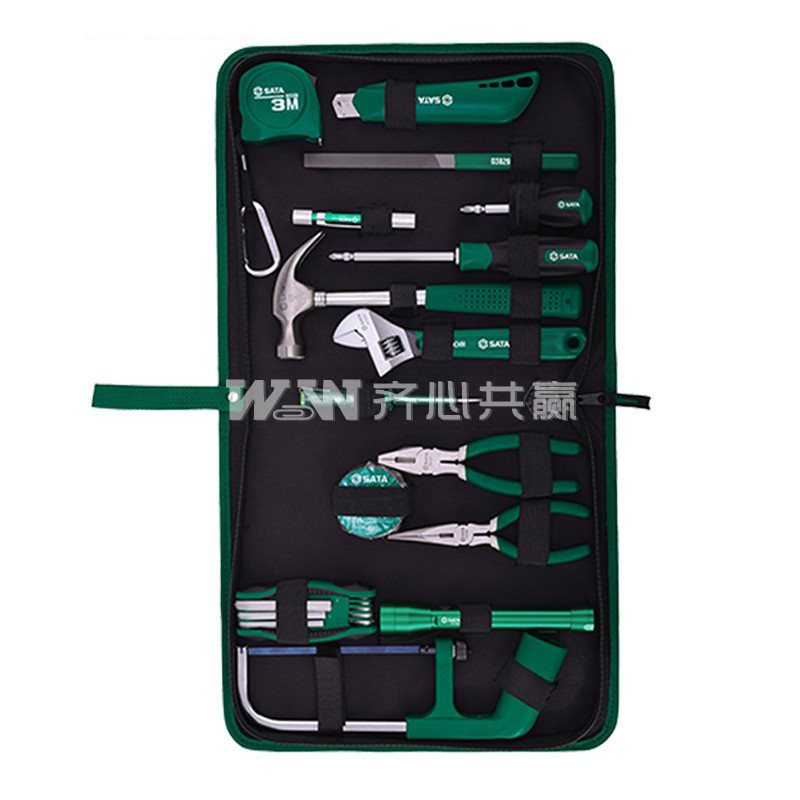 世达Sata 06005 27件/套 家用五金基本维修工具组套