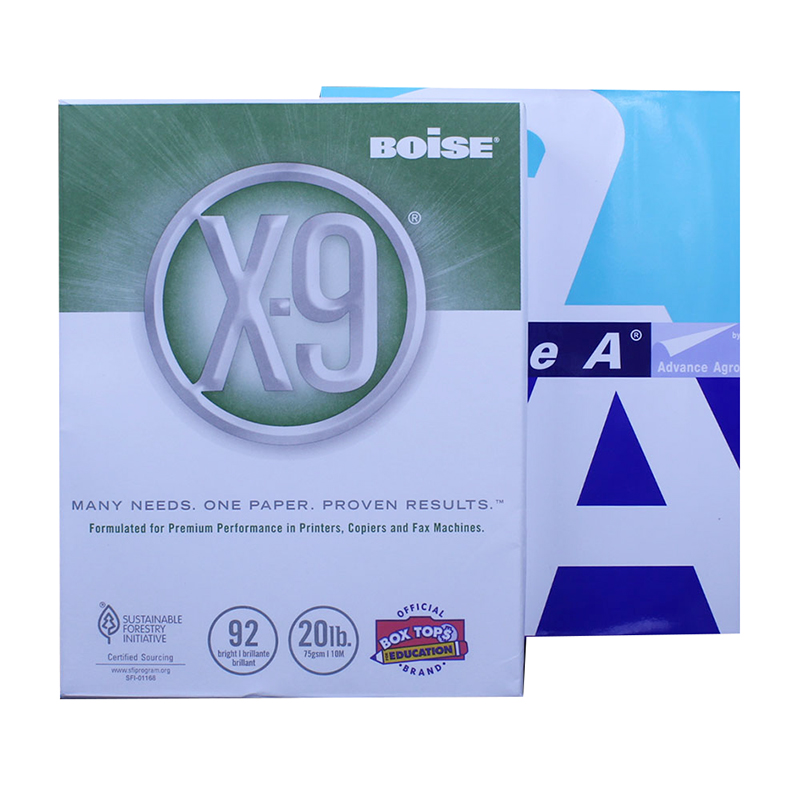BOISE X-9 75g 216*279mm 20张/包 美标复印纸