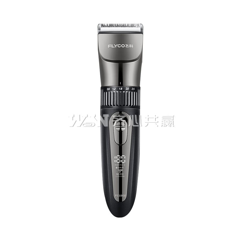 飞科FLYCO FC5908 5档长度微调 银黑色 电推剪/理发器
