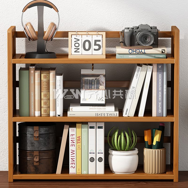 宇泓 NKJ 40*20*38cm 二层 楠竹桌面置物架