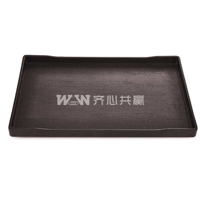紫丁香 WJFL8031 343*243*24mm 黑色 仿木纹 塑料托盘