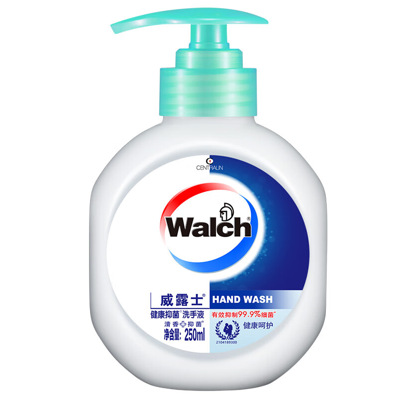 威露士Walch 250ml/瓶 健康呵护 健康抑菌洗手液
