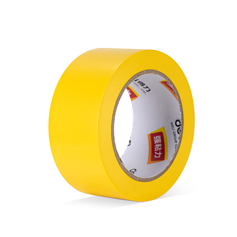 得力Deli 30804 45mm*20m/卷 厚280μm 棕色 双面布基胶带