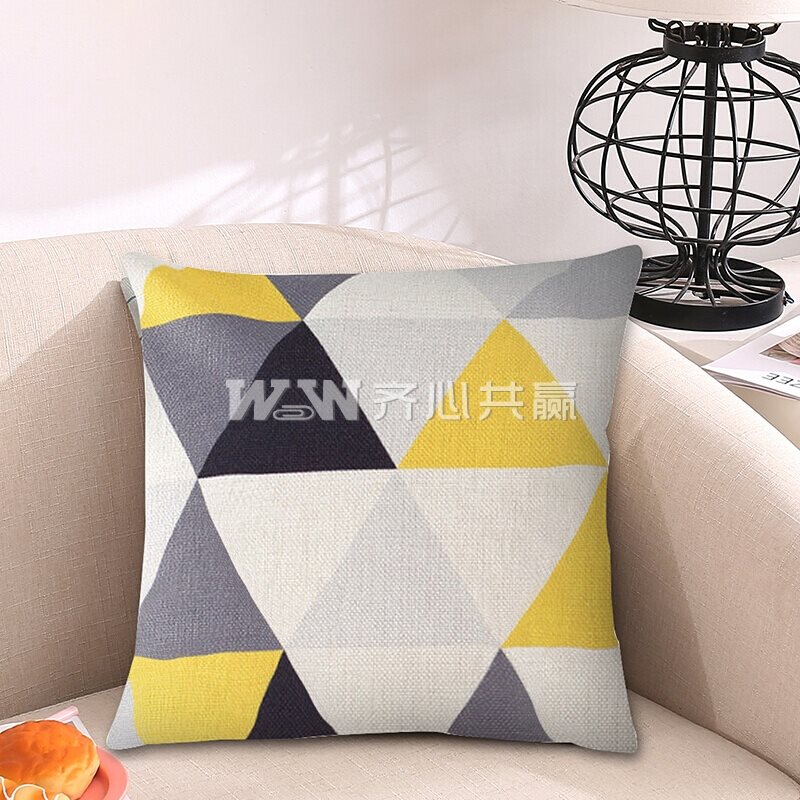 艾薇AVIVI 45*45cm 印象生活 亚麻靠垫（含枕芯）