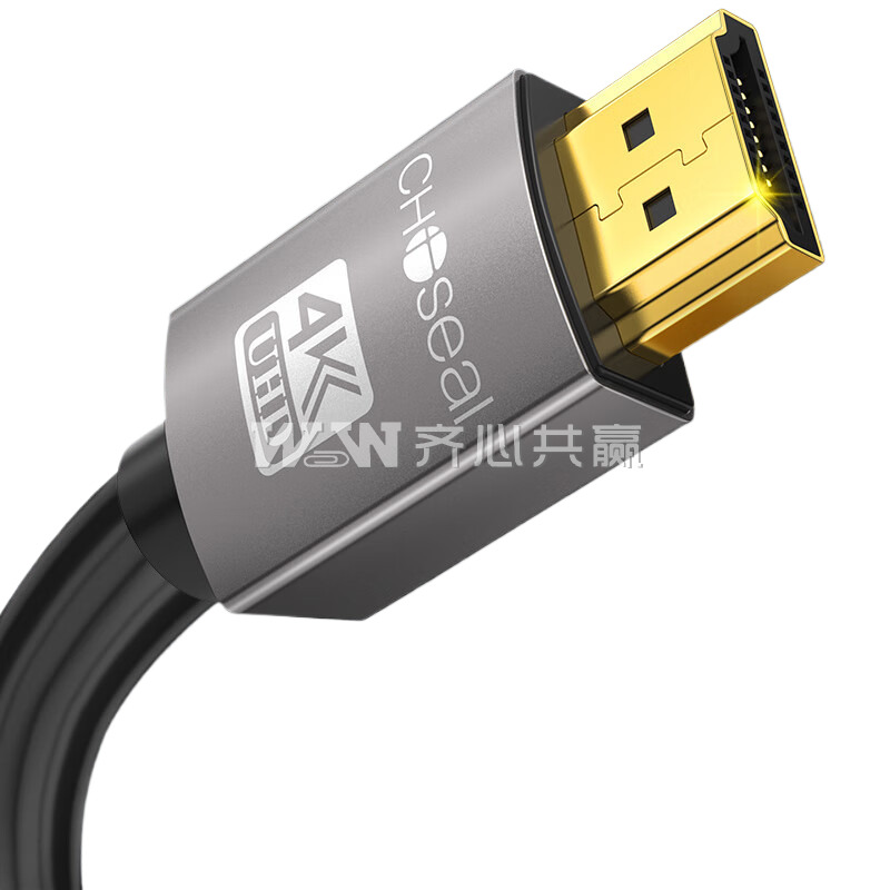 秋叶原Choseal DH500 12米 黑色 4K HDMI2.0版 数字高清线