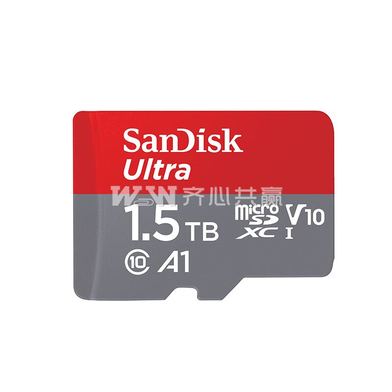 闪迪 SDSQUAC-1T50-ZN3MN 1.5TB A1 U1 V10 150M/s 至尊高速MicroSDXC（TF）存储卡