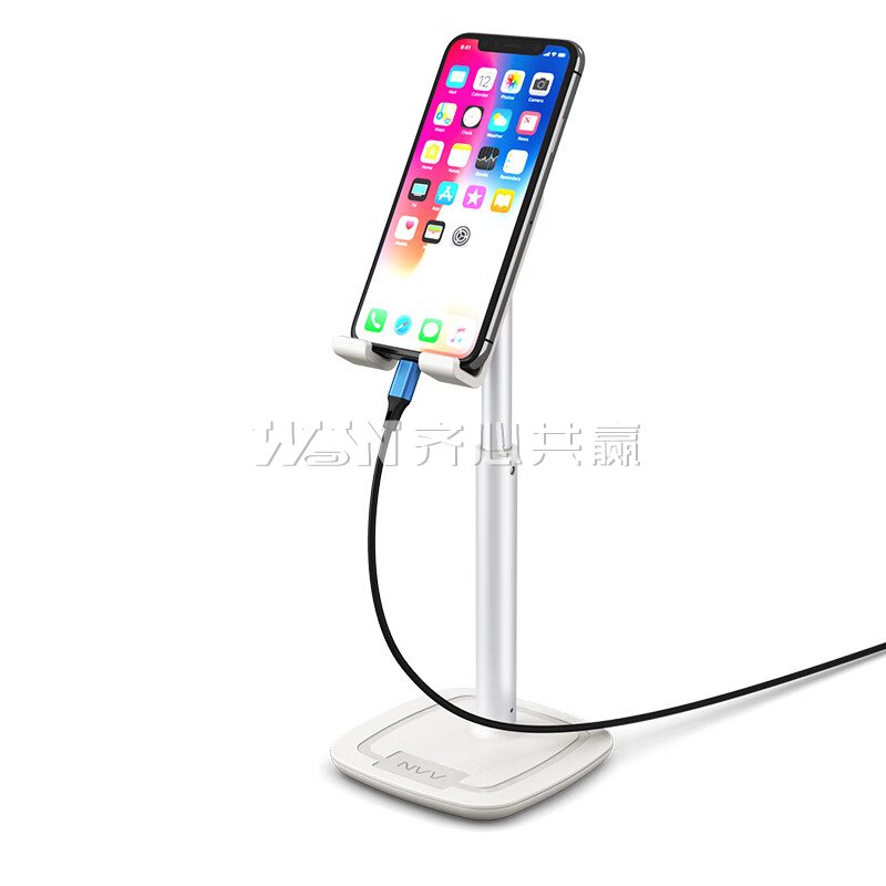 NVV NS-2S 105*105*260mm 适用：4-10英寸 可升降铝合金 手机平板支架