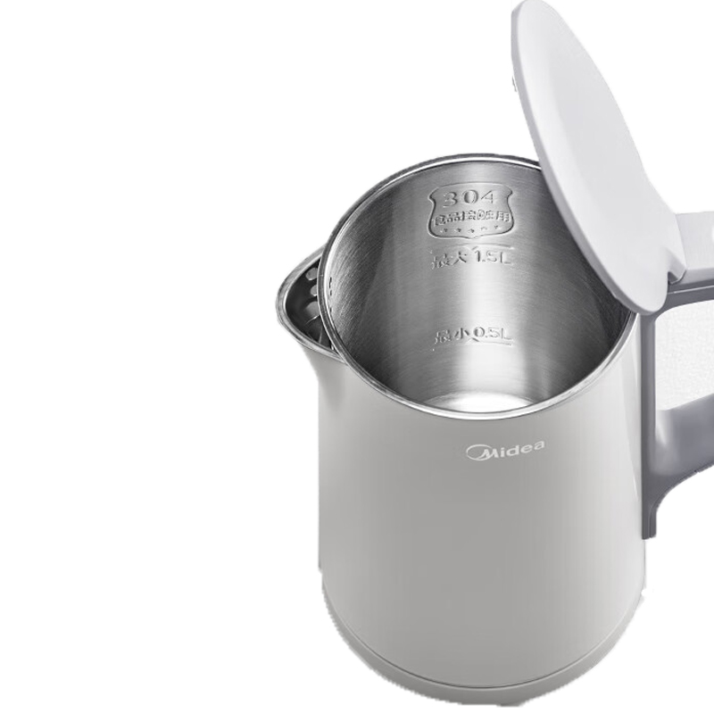 美的Midea MK-HJ1566 1.5L 白色 电热水壶