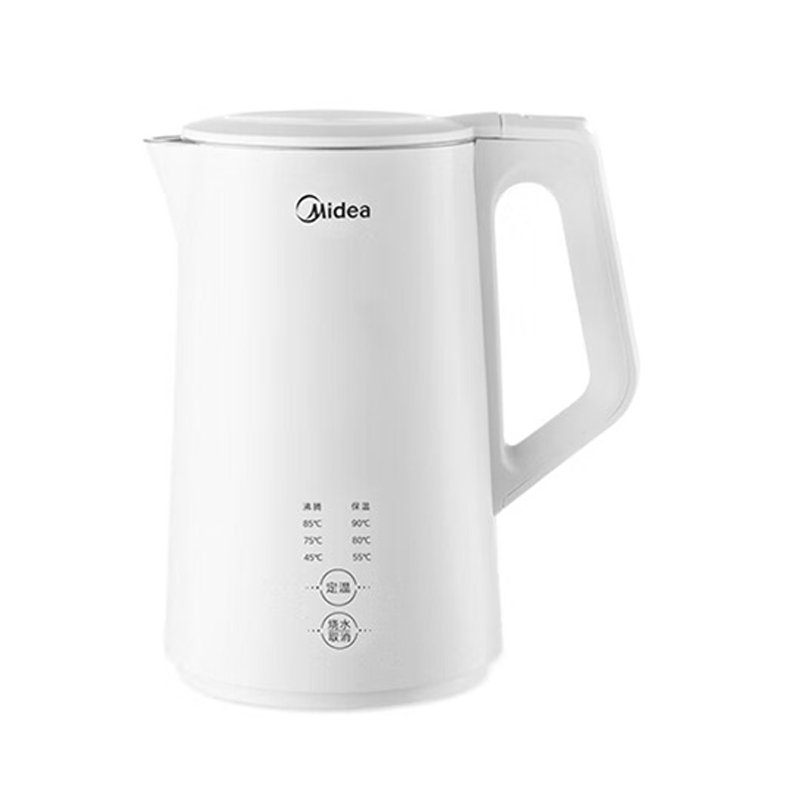 美的Midea MK-SH17X302 1.7L 白色 恒温电热水壶