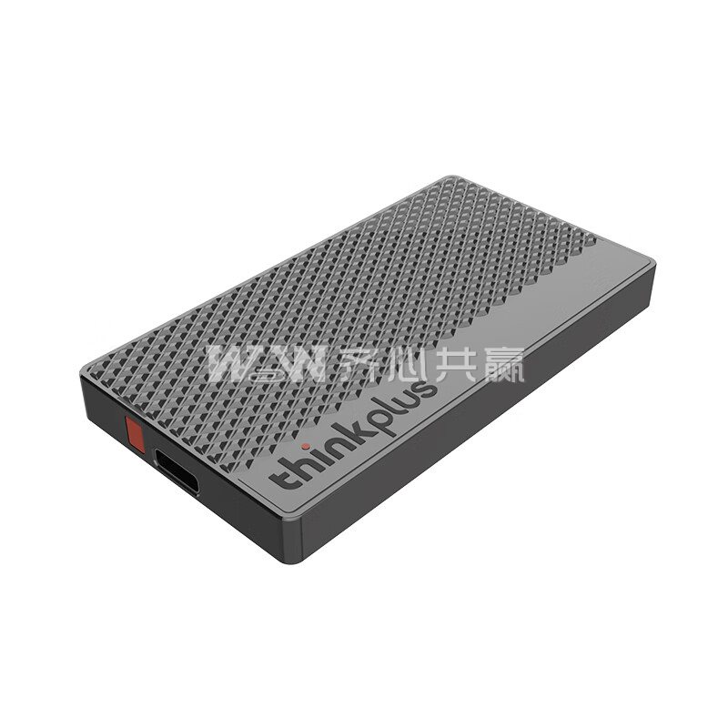 联想ThinkPlus 闪电鲨系列 LS100 2TB Type-c接口 灰色 移动固态硬盘