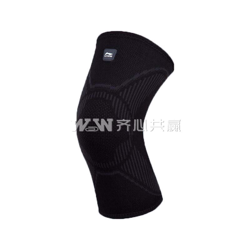 李宁Lining LDES851-1 L码 适用：50-80kg 单个装 黑色 基本型针织护膝