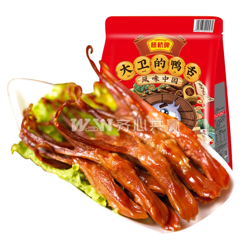 藤桥牌 428g/袋 独立包装 香辣味 大卫的鸭舌